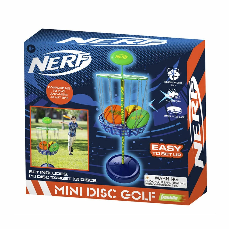 Franklin Sports Nerf Mini Disc Gof 2 Franklin Sports Nerf Mini Disc Gof - Image 2
