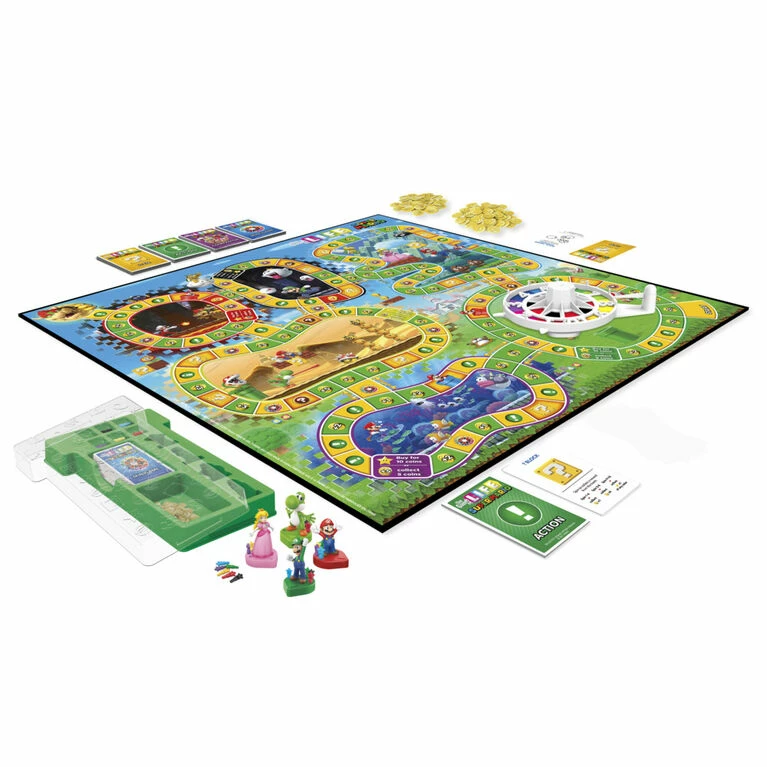 Hasbro The Game Of Life: Super Mario Edition Board Game - English Edition 1 Hasbro The Game Of Life: Super Mario Edition Board Game - English Edition