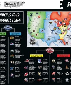 Masterpieces Puzzle NHL Hockey Map 500 Piece Jigsaw Puzzle -Toys R US 0777FE9F 3