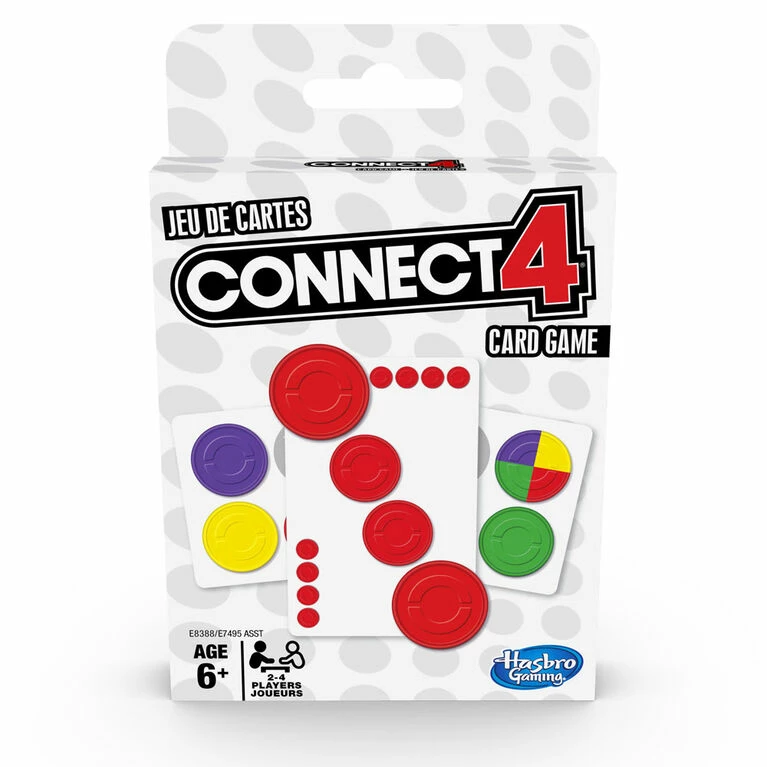 Hasbro Connect 4 Card Game 1 Hasbro Connect 4 Card Game