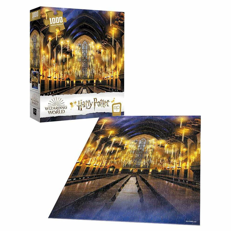 Grosnor Harry Potter "Great Hall" 1000 Piece Puzzle - English Edition 2 Grosnor Harry Potter "Great Hall" 1000 Piece Puzzle - English Edition - Image 2