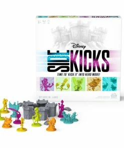 SPIN MASTER Disney Sidekicks Cooperative Strategy Board Game With Custom Sculpted Figures
