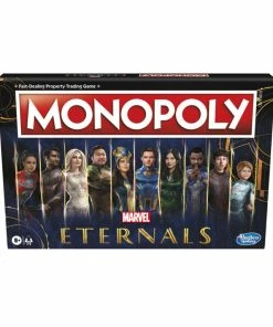 Hasbro Monopoly: Marvel Studios' Eternals Edition Board Game For Marvel Fans - English Edition