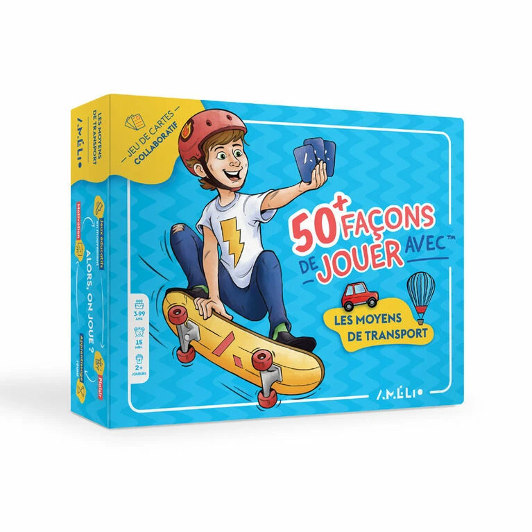 Editions Gladius Amelio - 50+ Facons De Jouer - Moyens De Transport FR - French Edition 1 Editions Gladius Amelio - 50+ Facons De Jouer - Moyens De Transport FR - French Edition