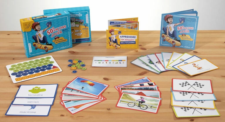 Editions Gladius Amelio - 50+ Facons De Jouer - Moyens De Transport FR - French Edition 2 Editions Gladius Amelio - 50+ Facons De Jouer - Moyens De Transport FR - French Edition - Image 2