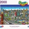 The Canadian Group Sure-Lox Art Gallery Assorted 2000 Piece Puzzles