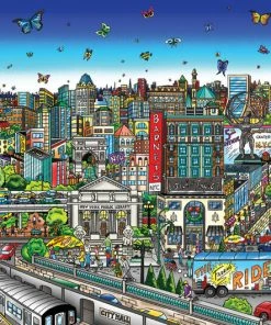 The Canadian Group Sure-Lox Art Gallery Assorted 2000 Piece Puzzles -Toys R US 14B84A92 3