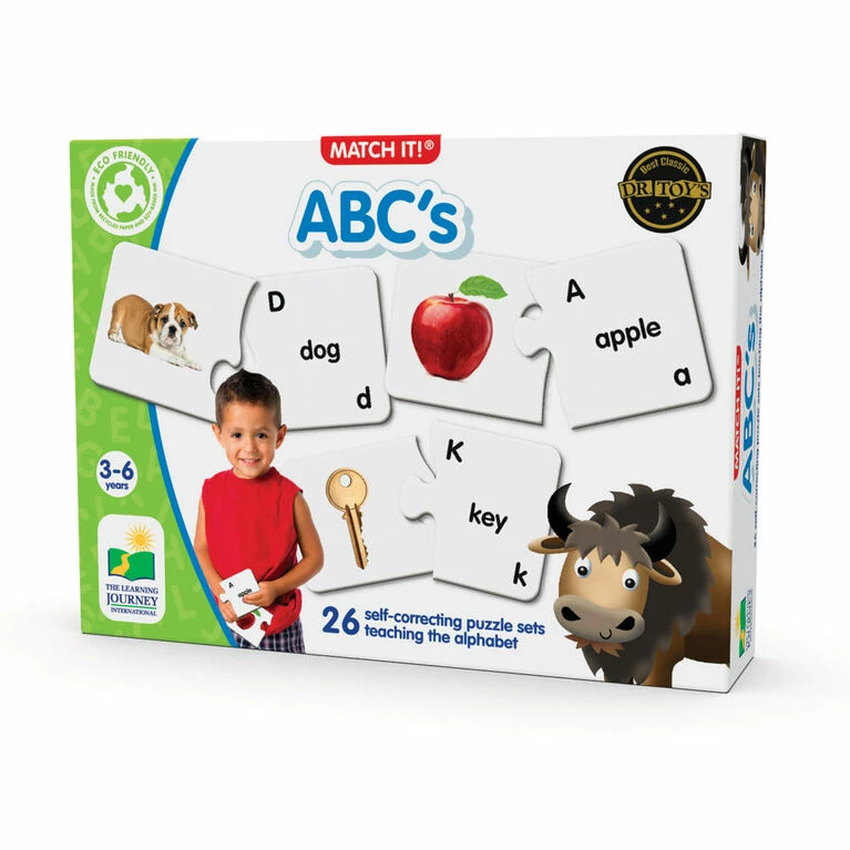 The Learning Journey Match It - ABCs - English Edition 1 The Learning Journey Match It - ABCs - English Edition