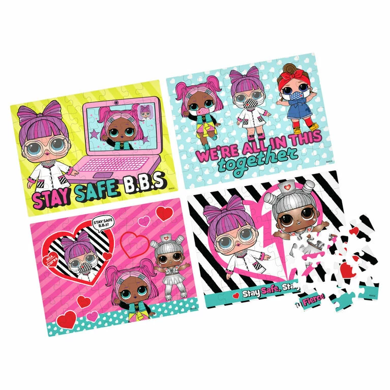 SPIN MASTER L.O.L. Surprise! 4-Pack Of Puzzles 2 SPIN MASTER L.O.L. Surprise! 4-Pack Of Puzzles - Image 2