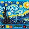 Red Planet Pix Brix Starry Night Puzzle