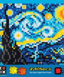 Red Planet Pix Brix Starry Night Puzzle