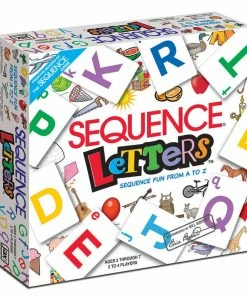 Pressman Toy JAX: Sequence Letters Board Game - English Edition