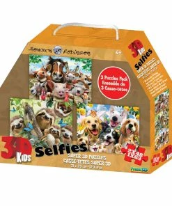 Imports Dragon Howard Robinson - Animal Selfies 48-63 Pieces - 3D Puzzles