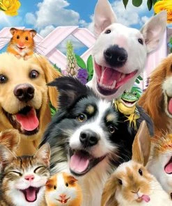 Imports Dragon Howard Robinson - Animal Selfies 48-63 Pieces - 3D Puzzles -Toys R US 34043BD5 3