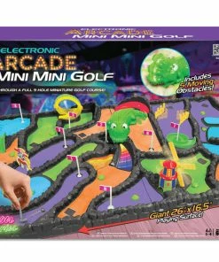 Ambassador Electronic Arcade Mini Mini Golf (Neon Series) - R Exclusive