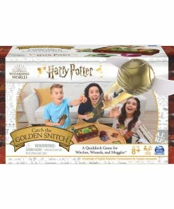 SPIN MASTER Harry Potter Catch The Golden Snitch, A Quidditch Board Game For Witches, Wizards And Muggles