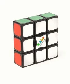 SPIN MASTER Rubik's Edge 3x3x1 Rubik's Cube For Beginners, Single Layer Puzzle Toy