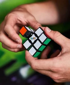 SPIN MASTER Rubik's Edge 3x3x1 Rubik's Cube For Beginners, Single Layer Puzzle Toy -Toys R US 3445A8AA 3