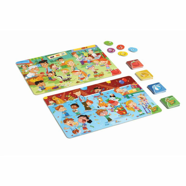 Toys R Us Placote - Seek & Find Emotions - Educational Game - French Edition 2 Toys R Us Placote - Seek & Find Emotions - Educational Game - French Edition - Image 2