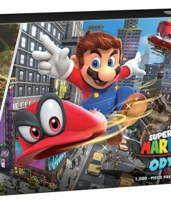 Grosnor Super Mario Odyssey "Snapshots" 1000 Piece Puzzle - English Edition