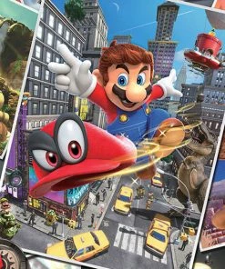 Grosnor Super Mario Odyssey "Snapshots" 1000 Piece Puzzle - English Edition -Toys R US 374B1DBB 3