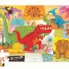 Crocodile Creek Dinosaur Shaped Puzzle 36 Pieces - English Edition