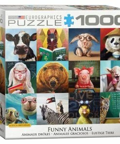 Eurographics Funny Animals 1000 Piece Puzzle