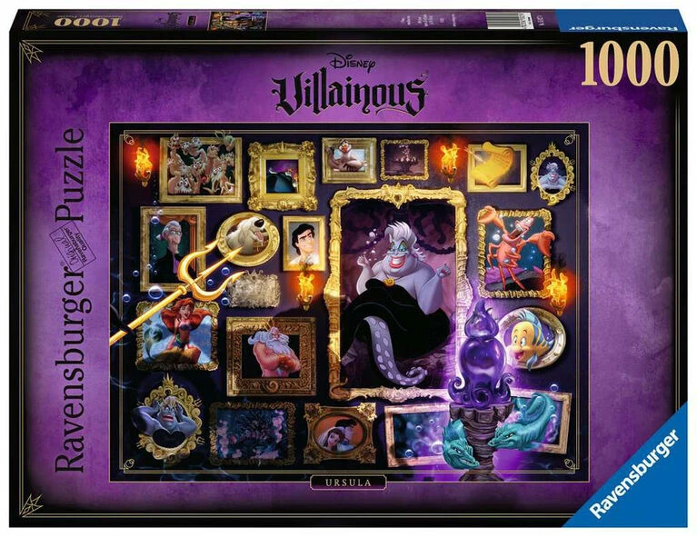 Ravensburger - Villainous: Ursula Puzzle 1000pc 1 Ravensburger - Villainous: Ursula Puzzle 1000pc