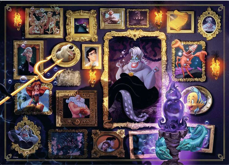 Ravensburger - Villainous: Ursula Puzzle 1000pc 2 Ravensburger - Villainous: Ursula Puzzle 1000pc - Image 2