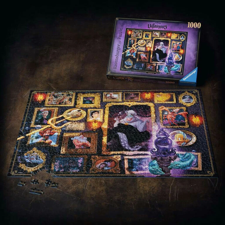 Ravensburger - Villainous: Ursula Puzzle 1000pc 3 Ravensburger - Villainous: Ursula Puzzle 1000pc - Image 3