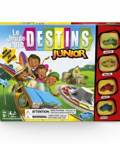 Hasbro The Game Of Life Junior Board Game (French Version)