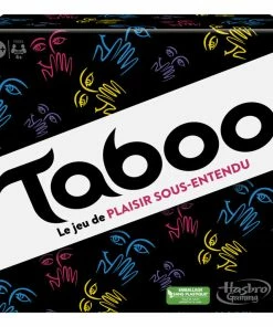 Hasbro Classic Taboo Game, Party Word Guessing Game, Board Game For 4+ Players - French Edition