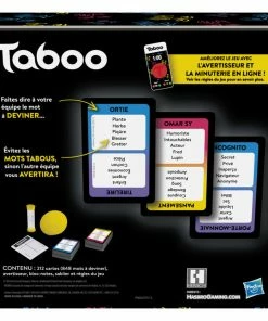 Hasbro Classic Taboo Game, Party Word Guessing Game, Board Game For 4+ Players - French Edition -Toys R US 447A7B98 5