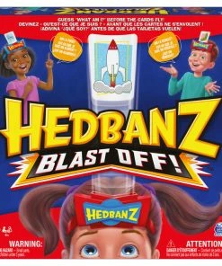 SPIN MASTER Hedbanz Blast Off! Guessing Game For Kids And Families