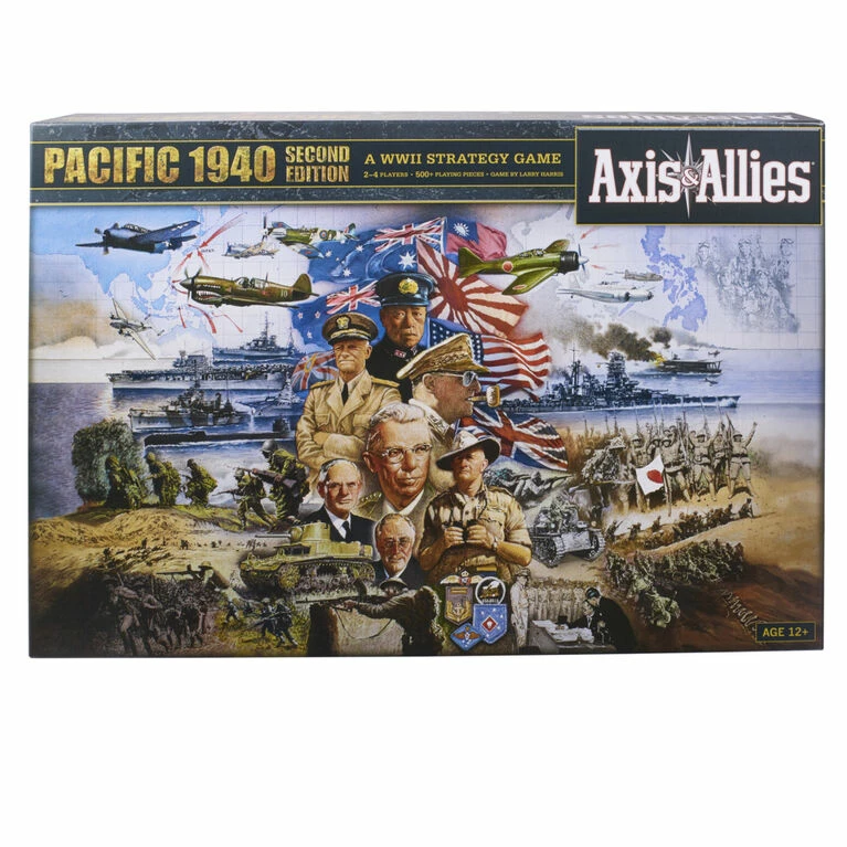 Hasbro Avalon Hill Axis And Allies Pacific 1940 Second Edition WWII Strategy Board Game - English Edition 1 Hasbro Avalon Hill Axis And Allies Pacific 1940 Second Edition WWII Strategy Board Game - English Edition