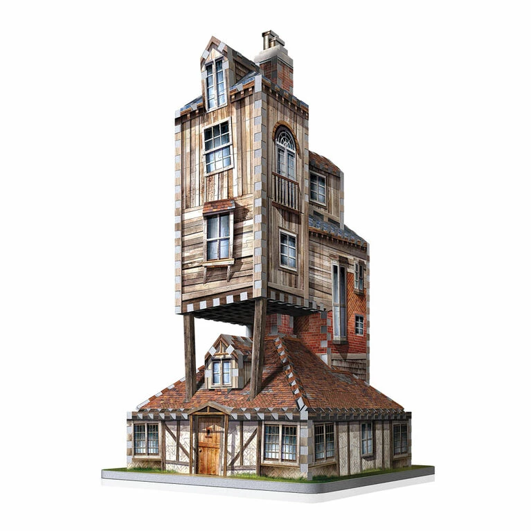 Harry Potter - WREBBIT 3D Jigsaw Puzzle - The Burrow Weasley Family Home - 415 Pieces 2 Harry Potter - WREBBIT 3D Jigsaw Puzzle - The Burrow Weasley Family Home - 415 Pieces - Image 2
