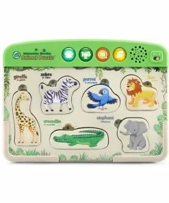 LeapFrog Interactive Wooden Animal Puzzle - English Edition