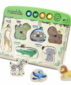 LeapFrog Interactive Wooden Animal Puzzle - English Edition -Toys R US 54008B4A 5
