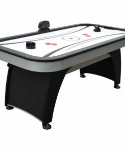 Blue Wave Silverstreak 6-Foot Air Hockey Game Table With Electronic Scoring