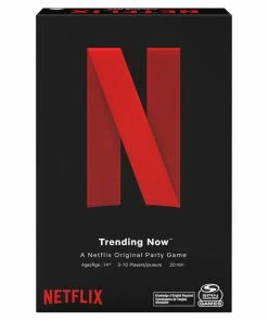 SPIN MASTER Netflix Trending Now Game, A Netflix Original Party Card Game