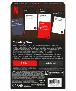 SPIN MASTER Netflix Trending Now Game, A Netflix Original Party Card Game -Toys R US 5458DB7F 4