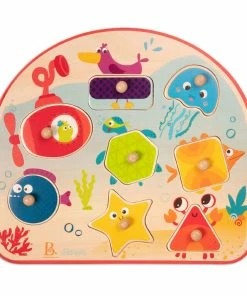 B. Toys B. Wood Puzzle Sea Creatures