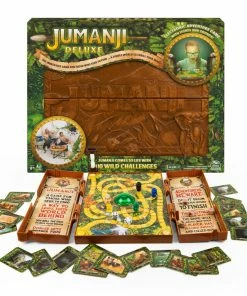 SPIN MASTER Jumanji Deluxe Game, Immersive Electronic Version Of The Classic Adventure Board Game - English Edition
