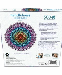 Mindful Living 500 Piece Mandala Puzzle "Balance" - English Edition -Toys R US 5499F8F1 3