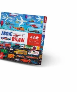 Crocodile Creek Above & Below-Things That Go 48 Pc - English Edition