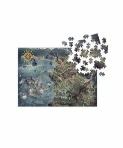 Grosnor The Witcher 3 - Wild Hunt Puzzle: Witcher World Map - English Edition