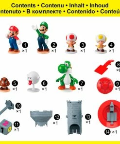 Epoch Games Super Mario Blow Up! Shaky Tower Balancing Game With Collectible Super Mario Action Figures - English Edition -Toys R US 64D8887F 3