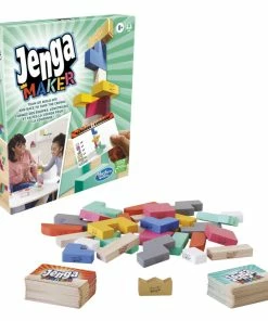 Hasbro Jenga Maker, Genuine Hardwood Blocks, Stacking Tower Game -Toys R US 74B79853 3