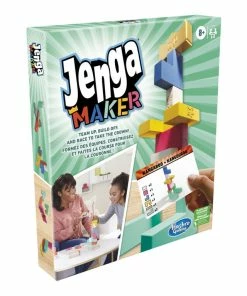 Hasbro Jenga Maker, Genuine Hardwood Blocks, Stacking Tower Game -Toys R US 74B79853 4