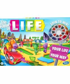 Hasbro The Game Of Life Game, Family Board Game For 2-4 Players, Indoor Game (English)